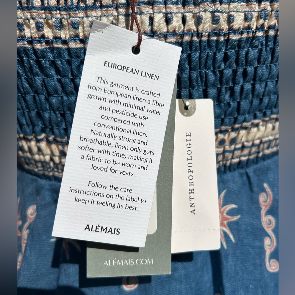 NWT🌷Anthropologie Alemais Maxi Dress (Beautiful!) - Picture 14 of 16